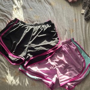 Two pairs of XL Nike shorts